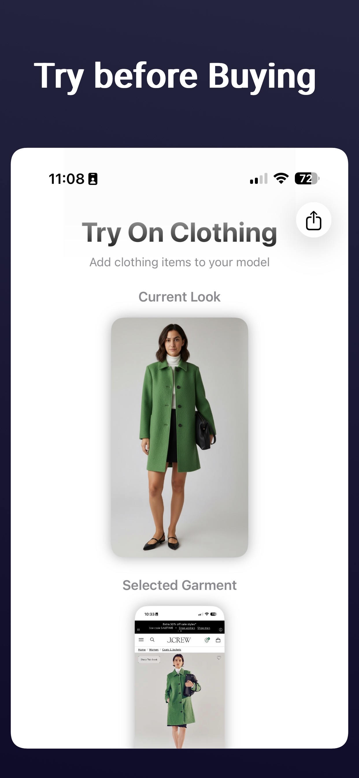 Virtual Try-On Result