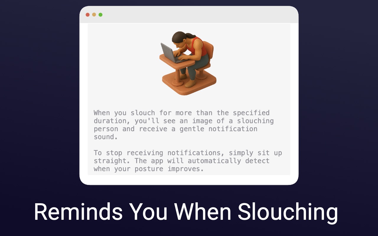 Posture settings