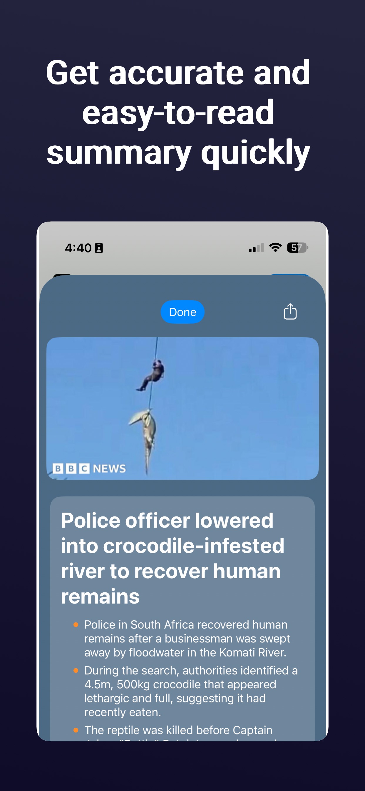 Terse screenshot