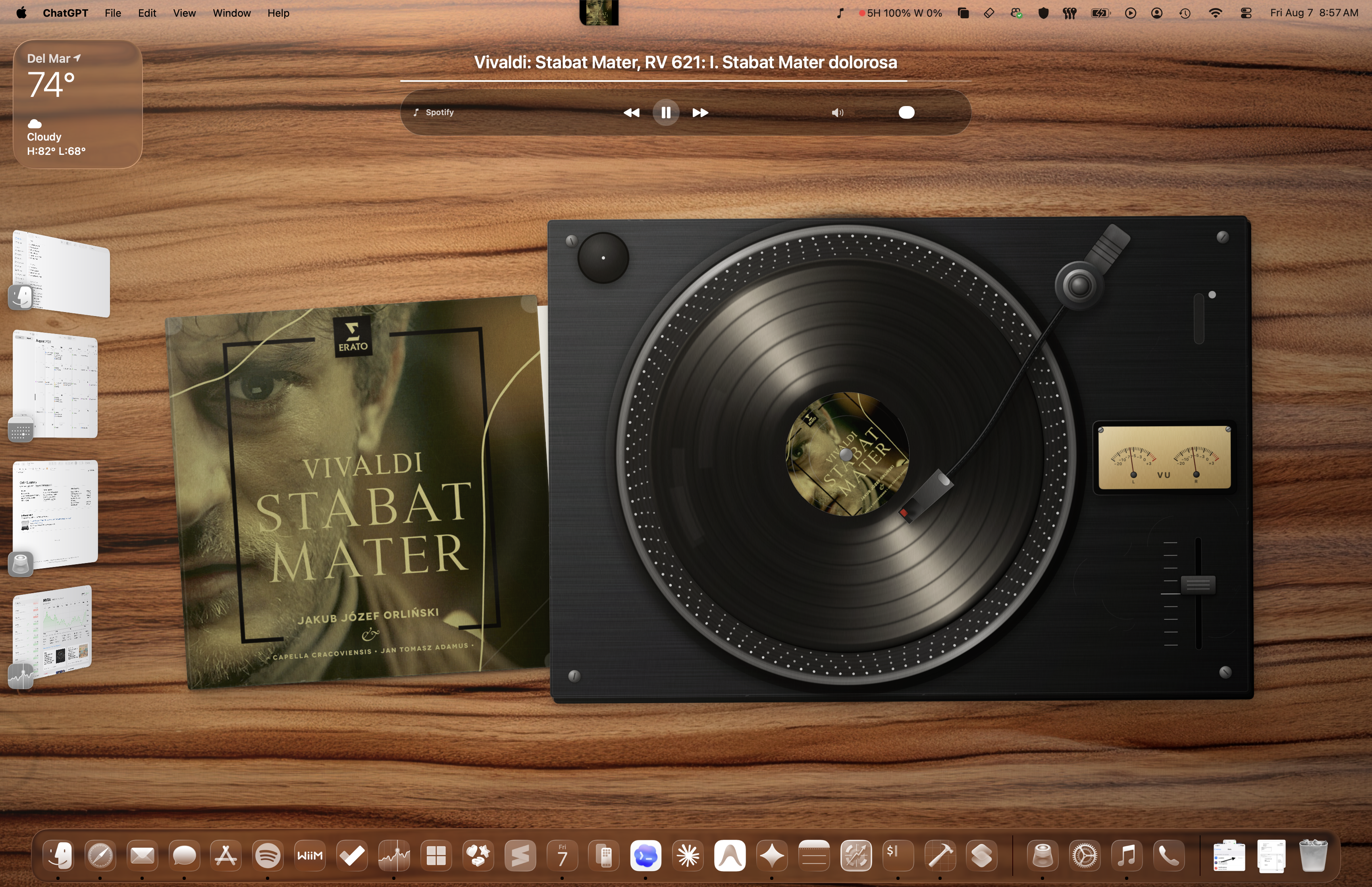 Vinyl Wallpaper Turntable